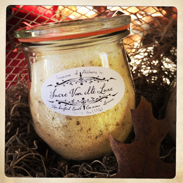 Luxe Vanilla Sugar/Sucre Vanillé Luxe 6oz. - Treasures of Alchemy
